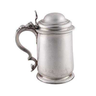 Tankard in argento, Londra 1735