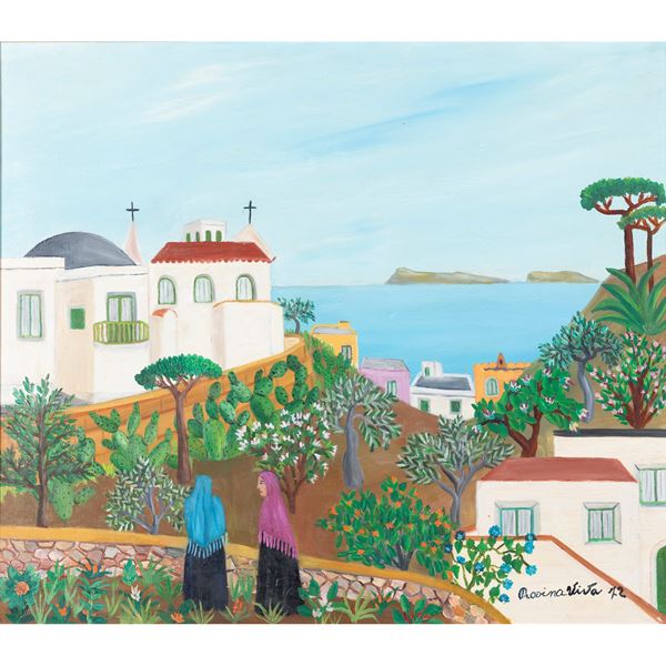 Rosina Viva - "Veduta di Capri"