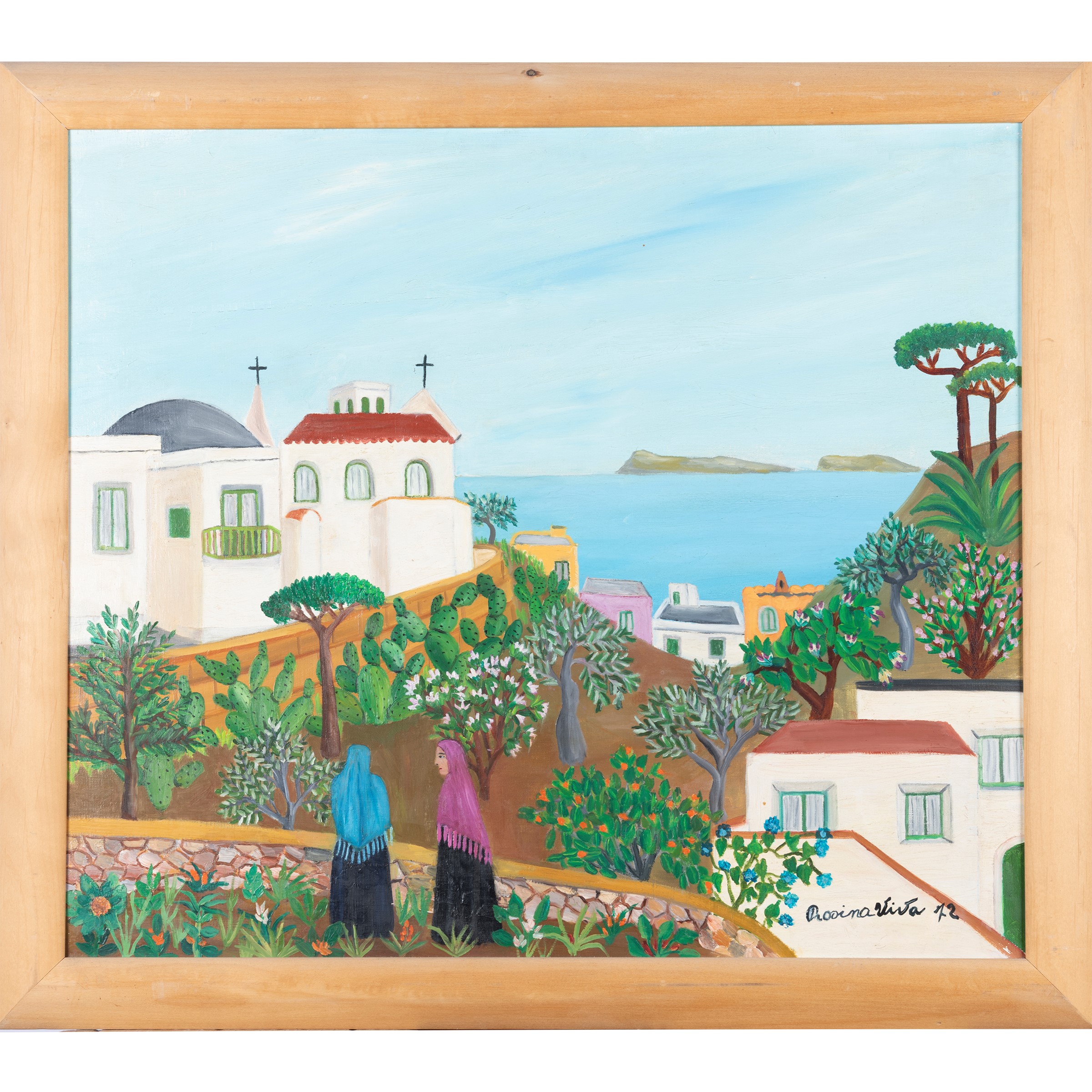 Rosina Viva - "veduta di Capri"