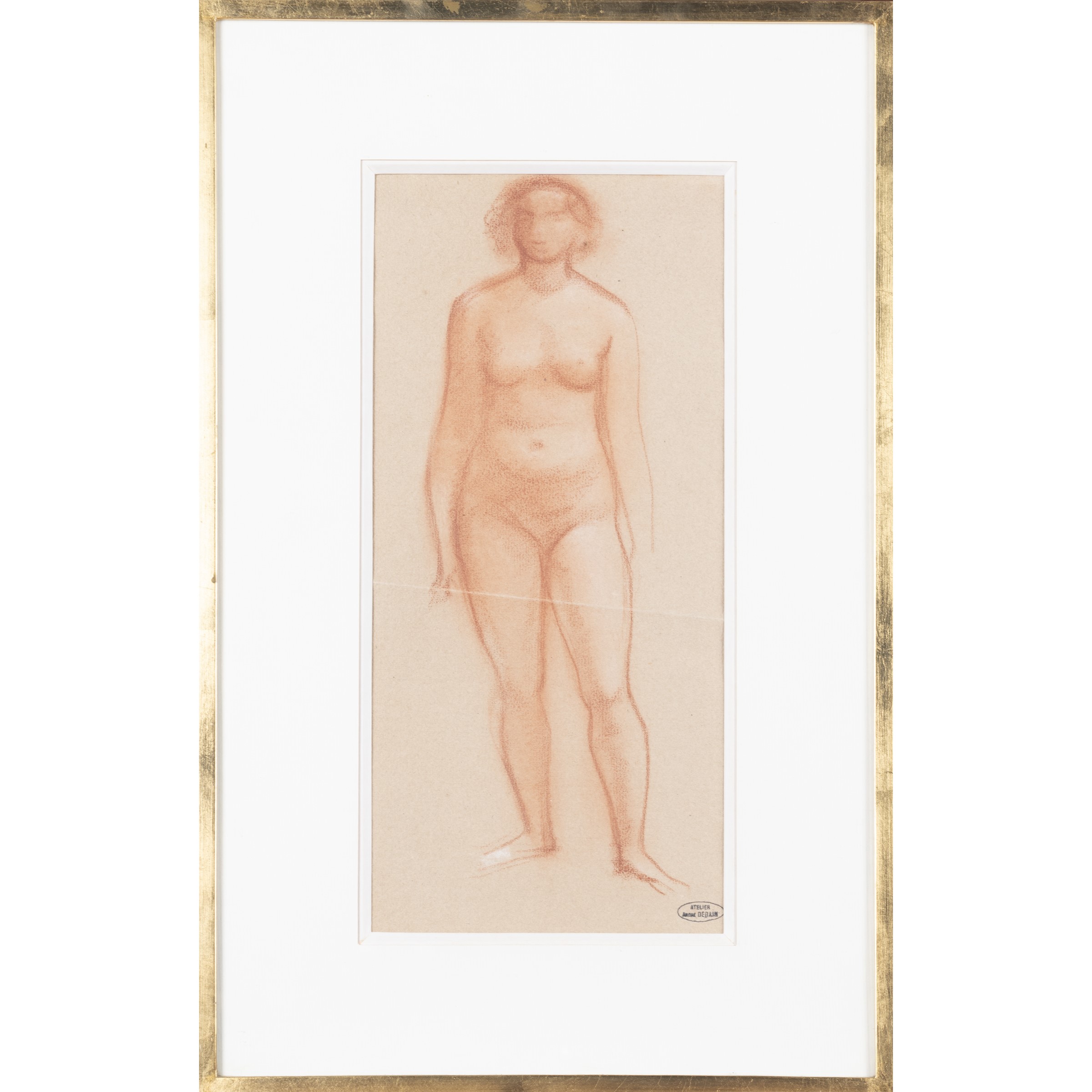 André Derain - "nudo in Piedi"