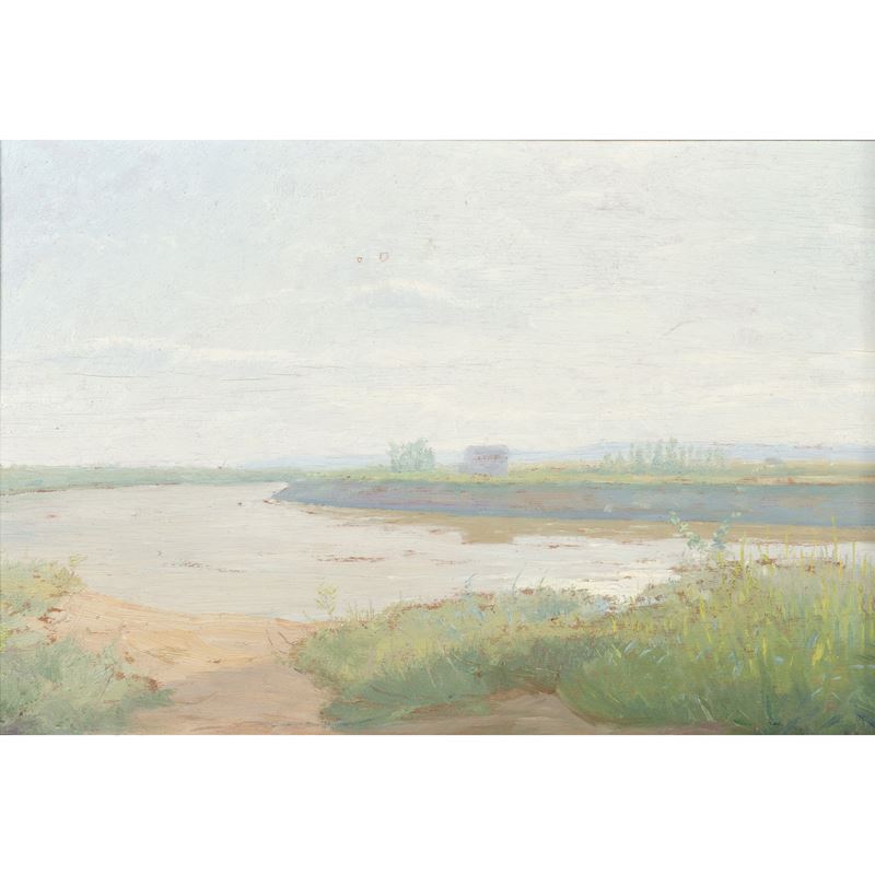 Walter Lazzaro - "paesaggio Fluviale"
