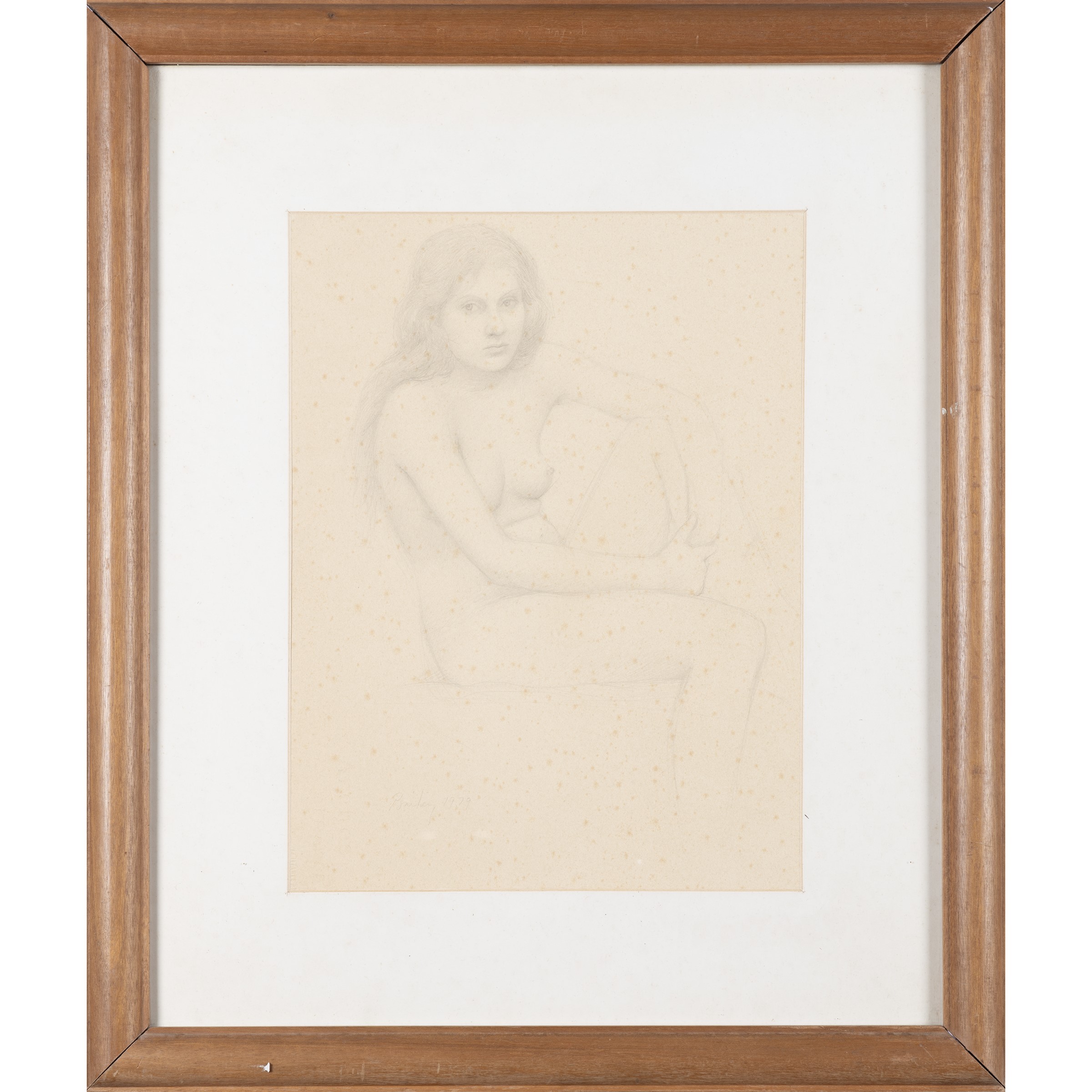 William Bailey - "nudo Femminile"