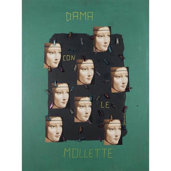 Claudio Francia - "Dama con le mollette"