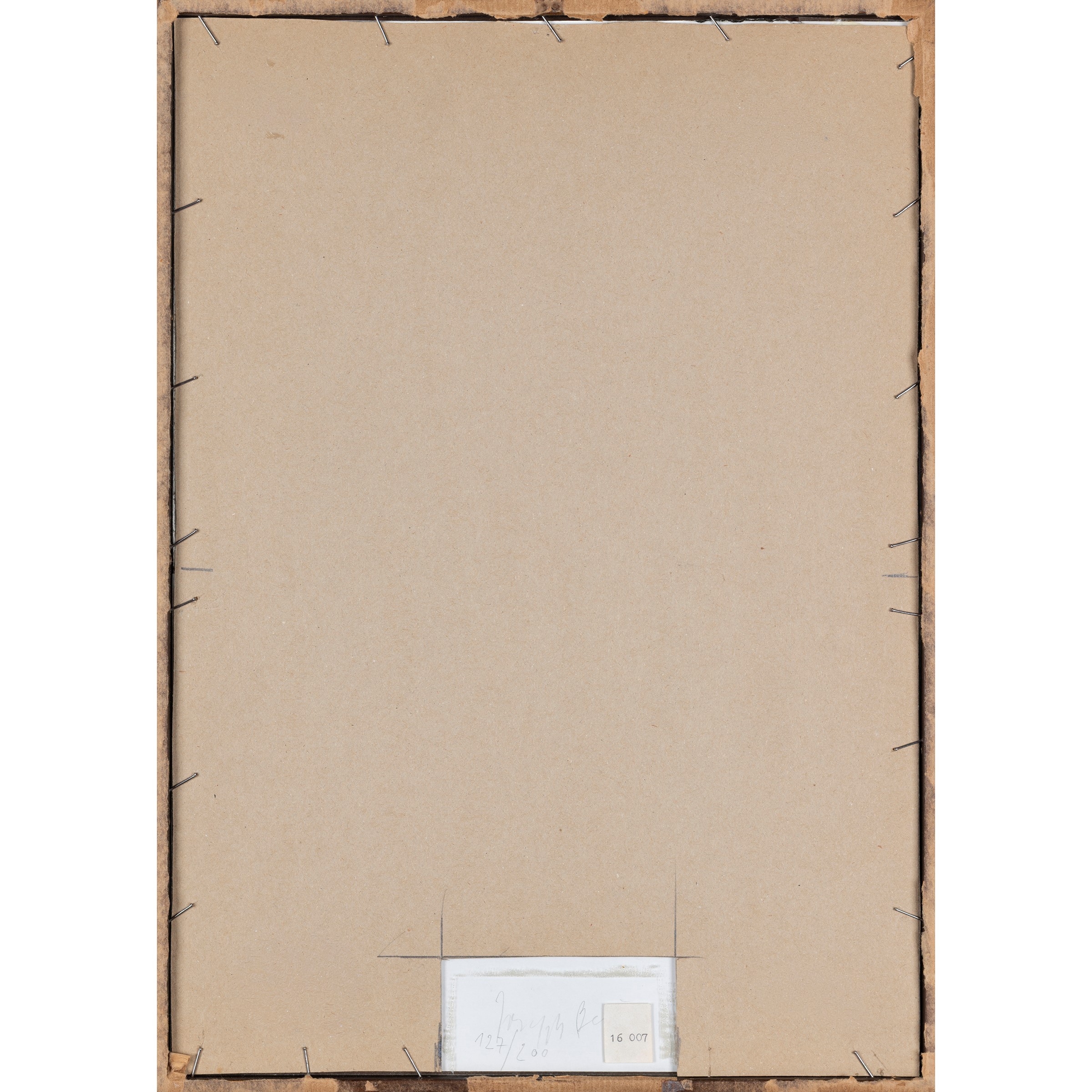 Joseph Beuys - Senza titolo, stampa su carta (ed. 127/200), 1974