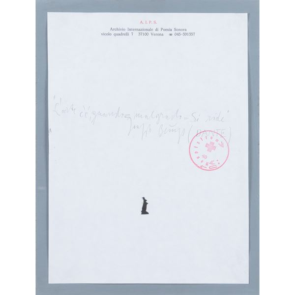 Joseph Beuys - 'Senza titolo'