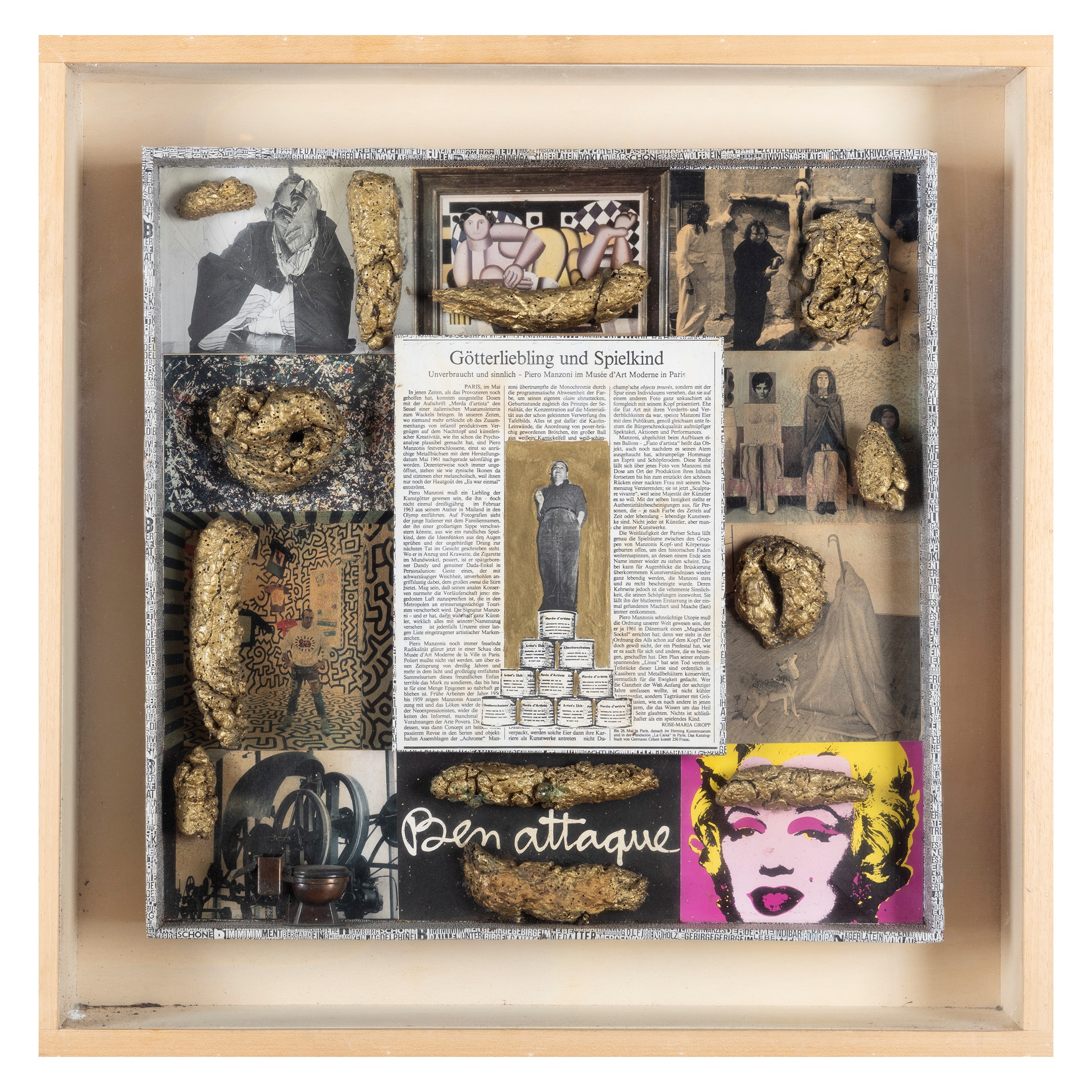 Karel Trinkewitz - "scheisskunst Hommage Pour Piero Manzoni"