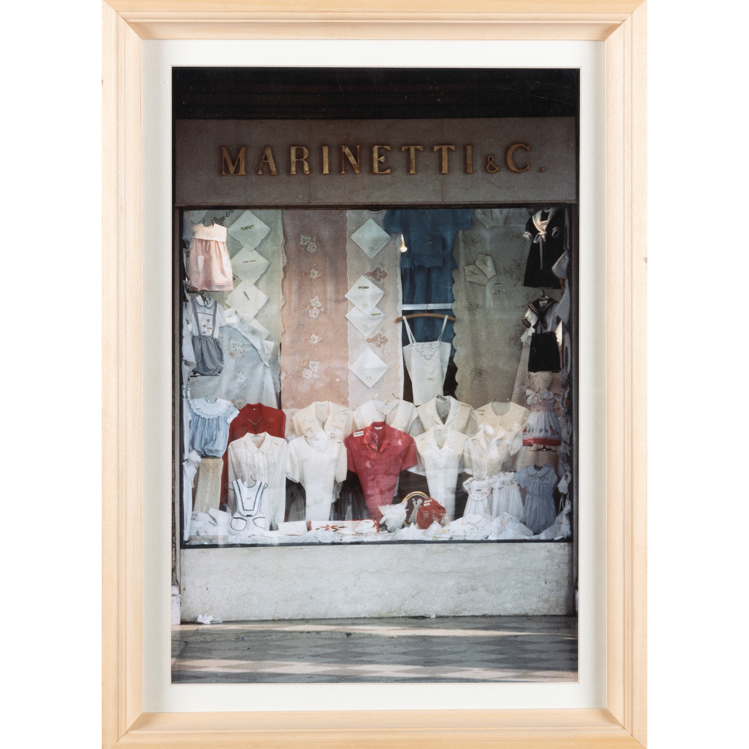 Sarenco - Variante Marinetti (fotografia a colori, 1986)