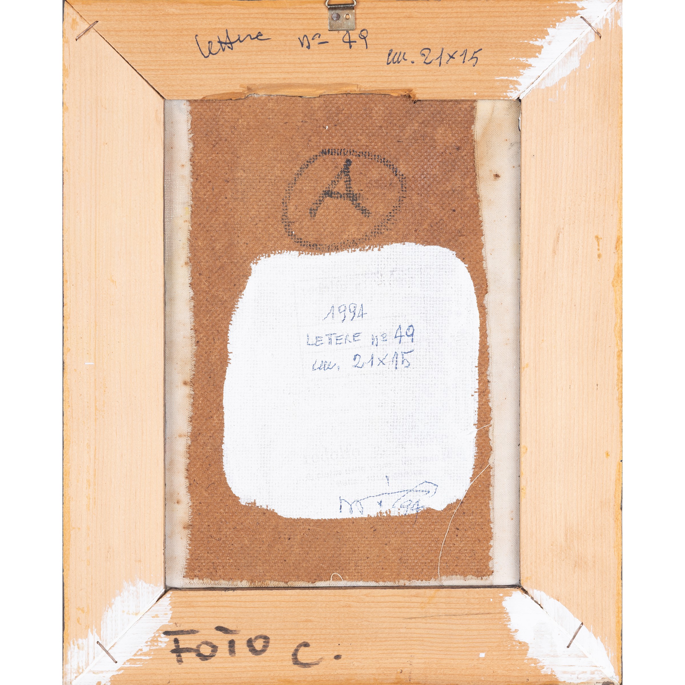 Eugenio Vitone - Lettere n. 49