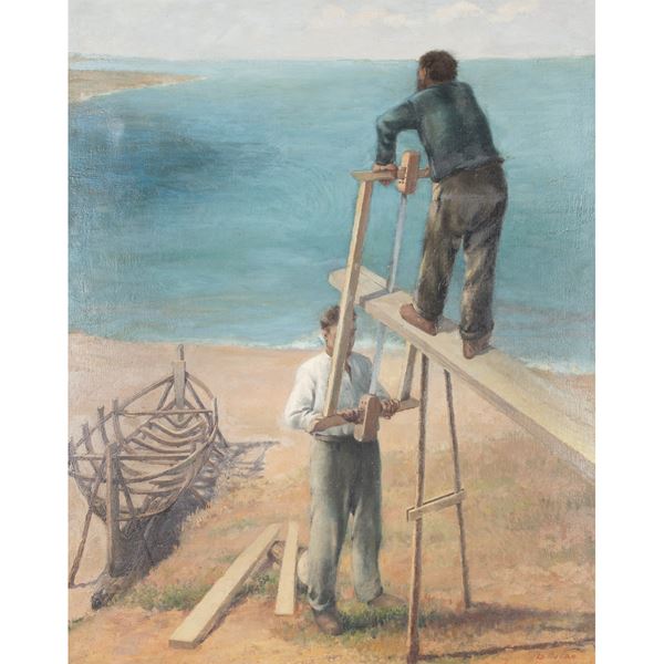 Domenico Colao - "Falegnami al lavoro"