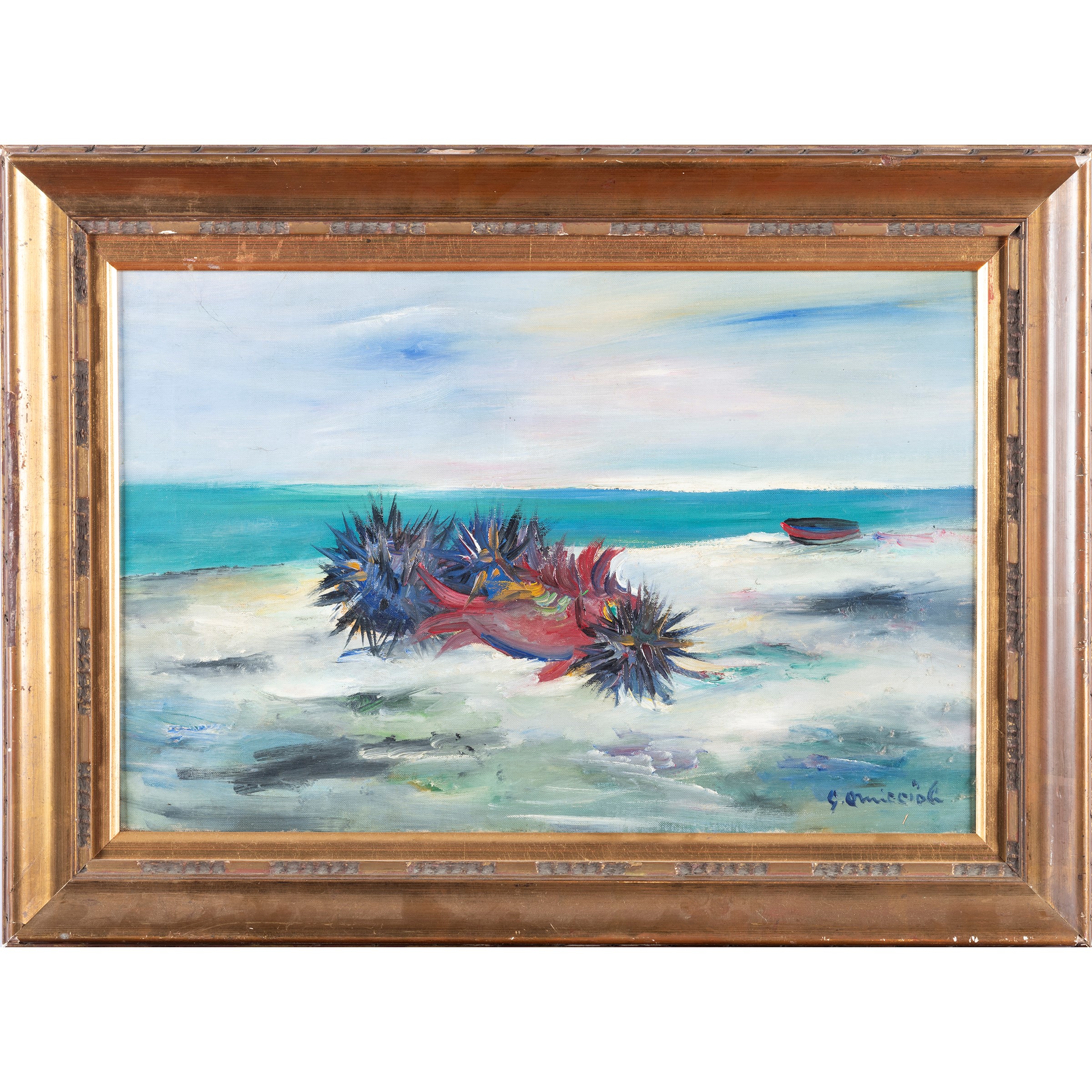 Giovanni Omiccioli - Ricci in riva al mare
