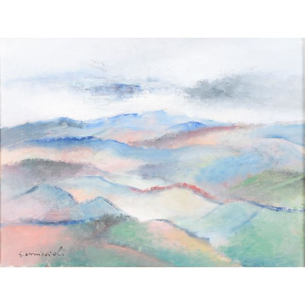 Giovanni Omiccioli - "Colline a Serravalle"