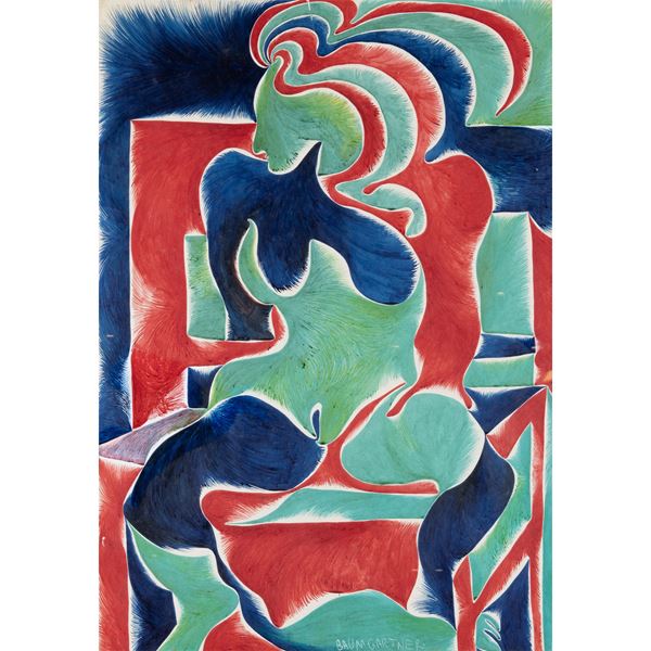 Fritz Baumgartner - "Nudo femminile"