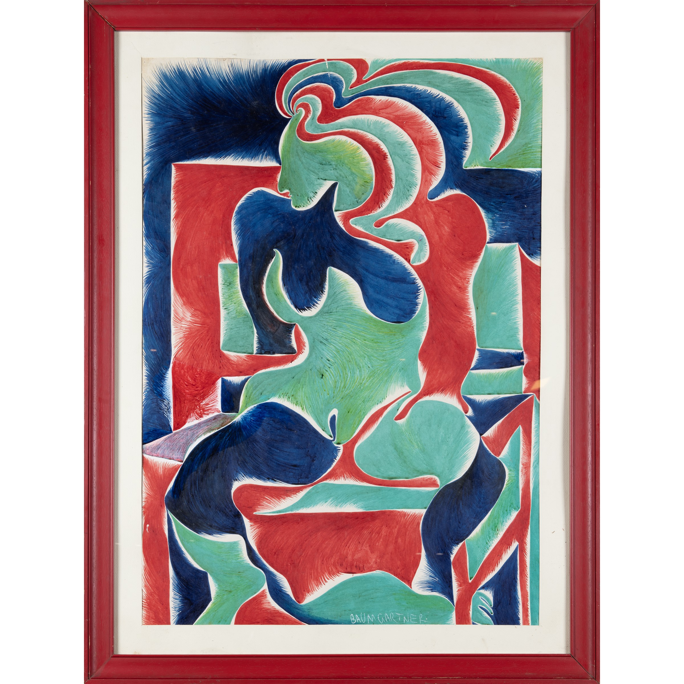 Fritz Baumgartner - Nudo femminile