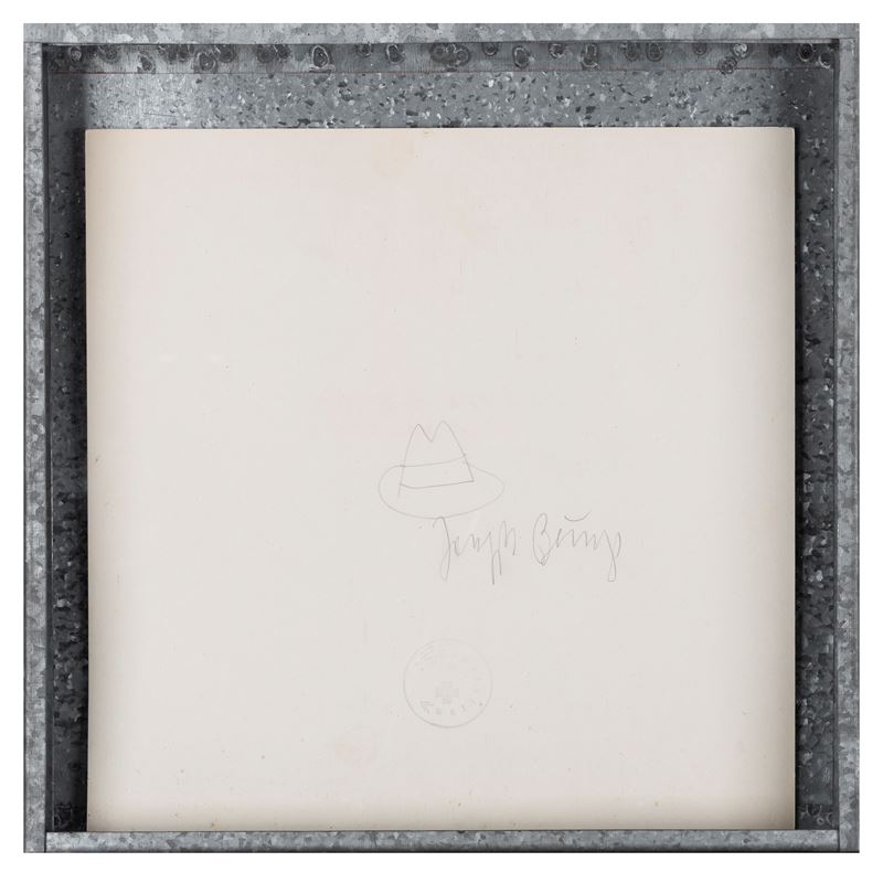 Joseph Beuys - Senza titolo, matita su carta
