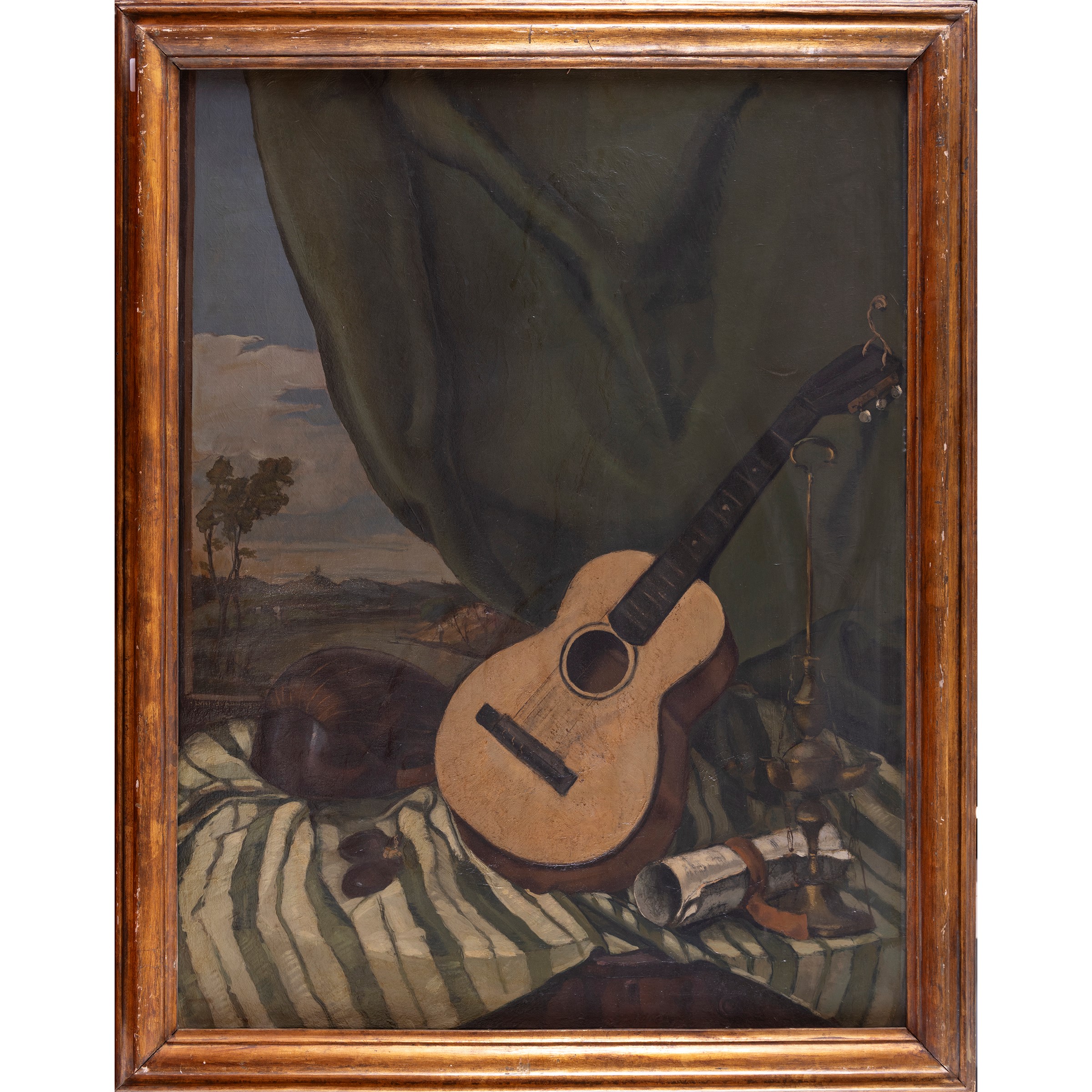 Luigi Surdi - "natura Morta con Strumenti Musicali"