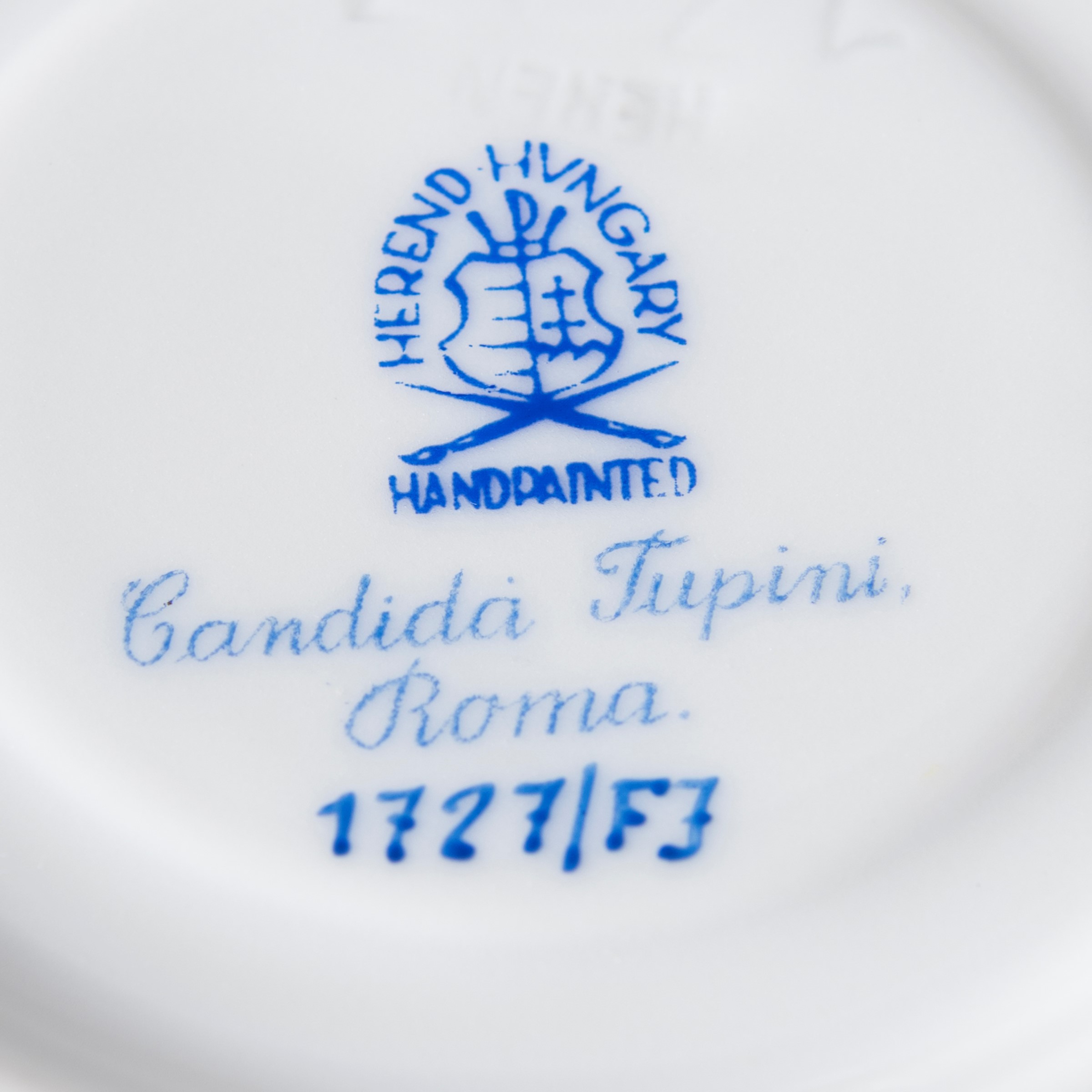 Herend, per Candida Tupini, Roma, Servizio da Tavola (60)