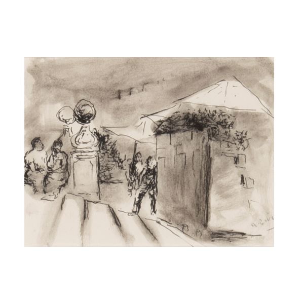 Alberto Ziveri - "Il fioraio di Piazza di Spagna"