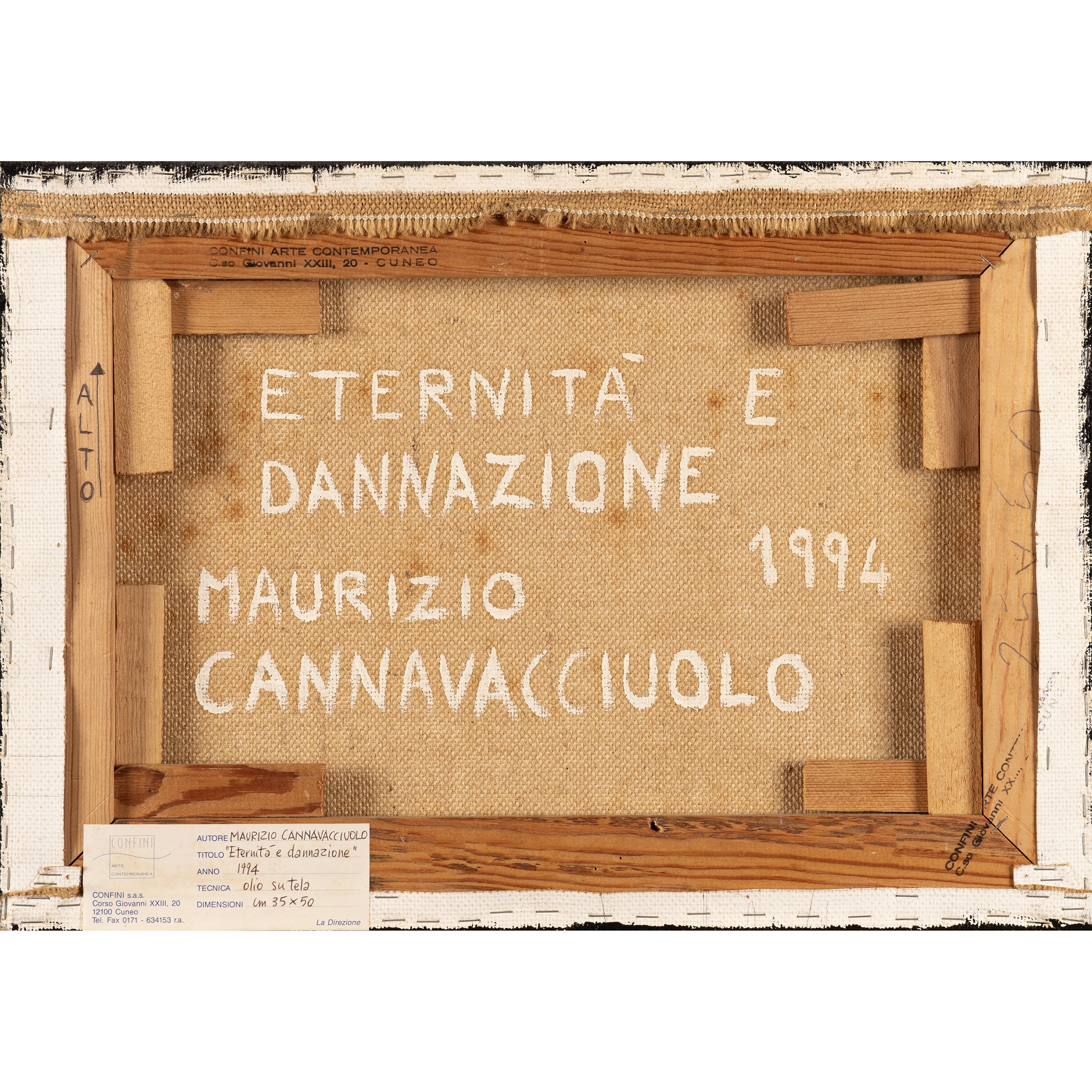 Maurizio Cannavacciuolo - "eternità e Dannazione"