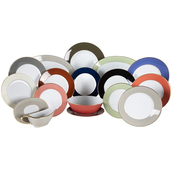 Ecriteau, prod. Limoges, tableware service (76)