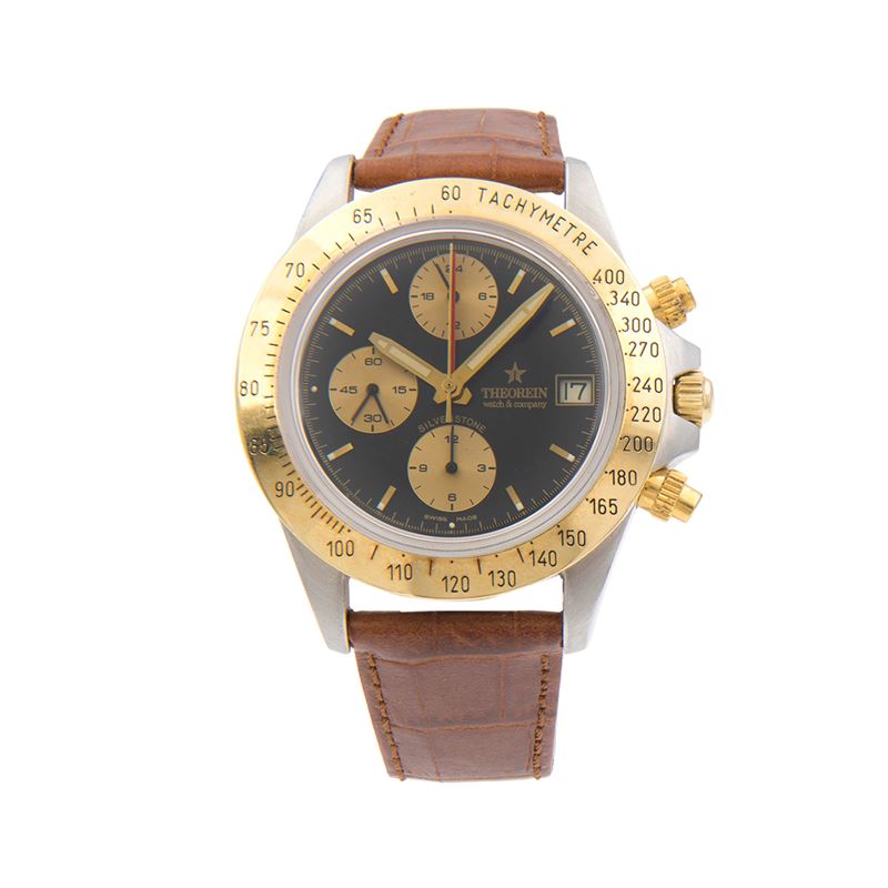 Theorein Silverstone Orologio Cronografo da Polso Bicompax