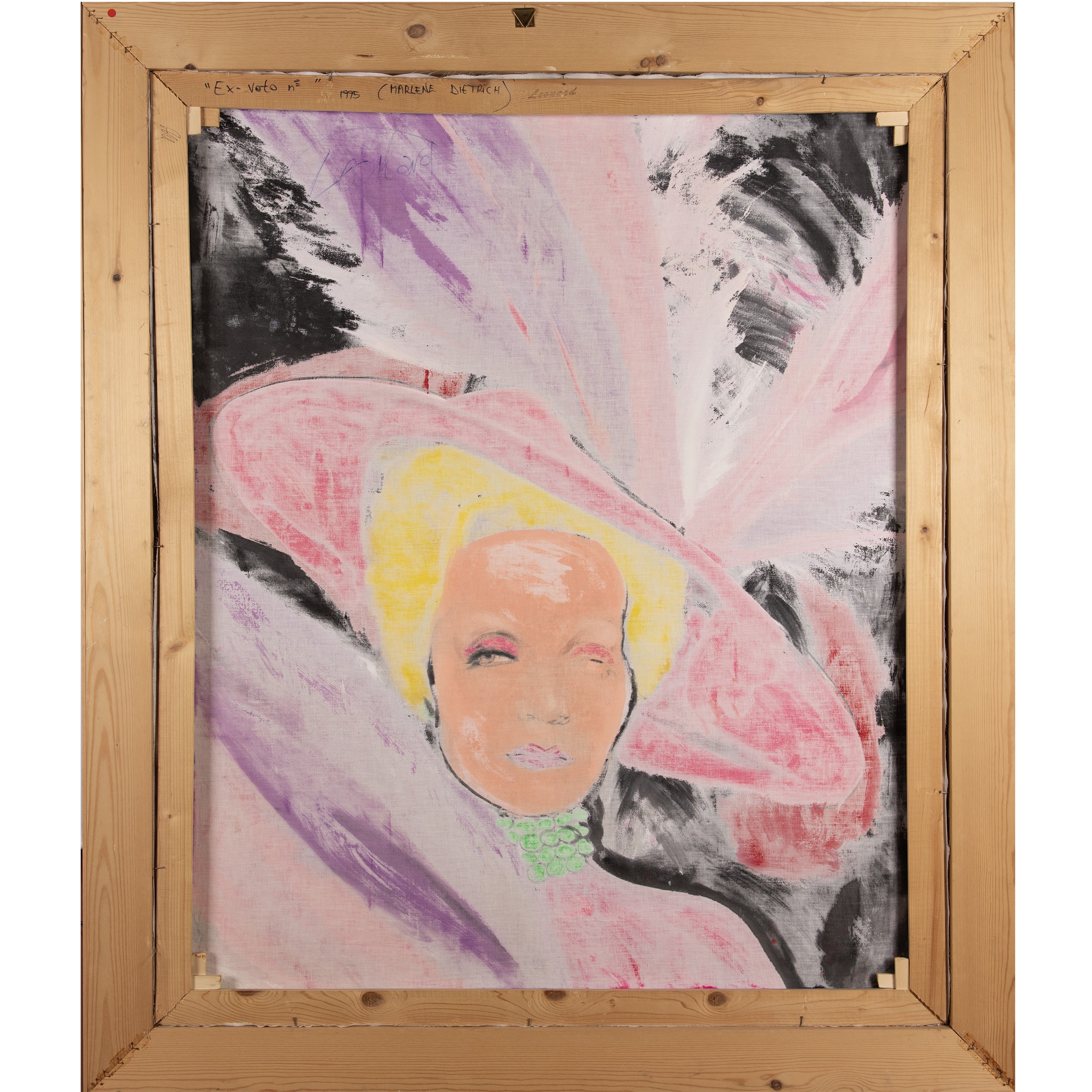 Leonard Torchi - "ex Voto N. 8 (marlene Dietrich)"
