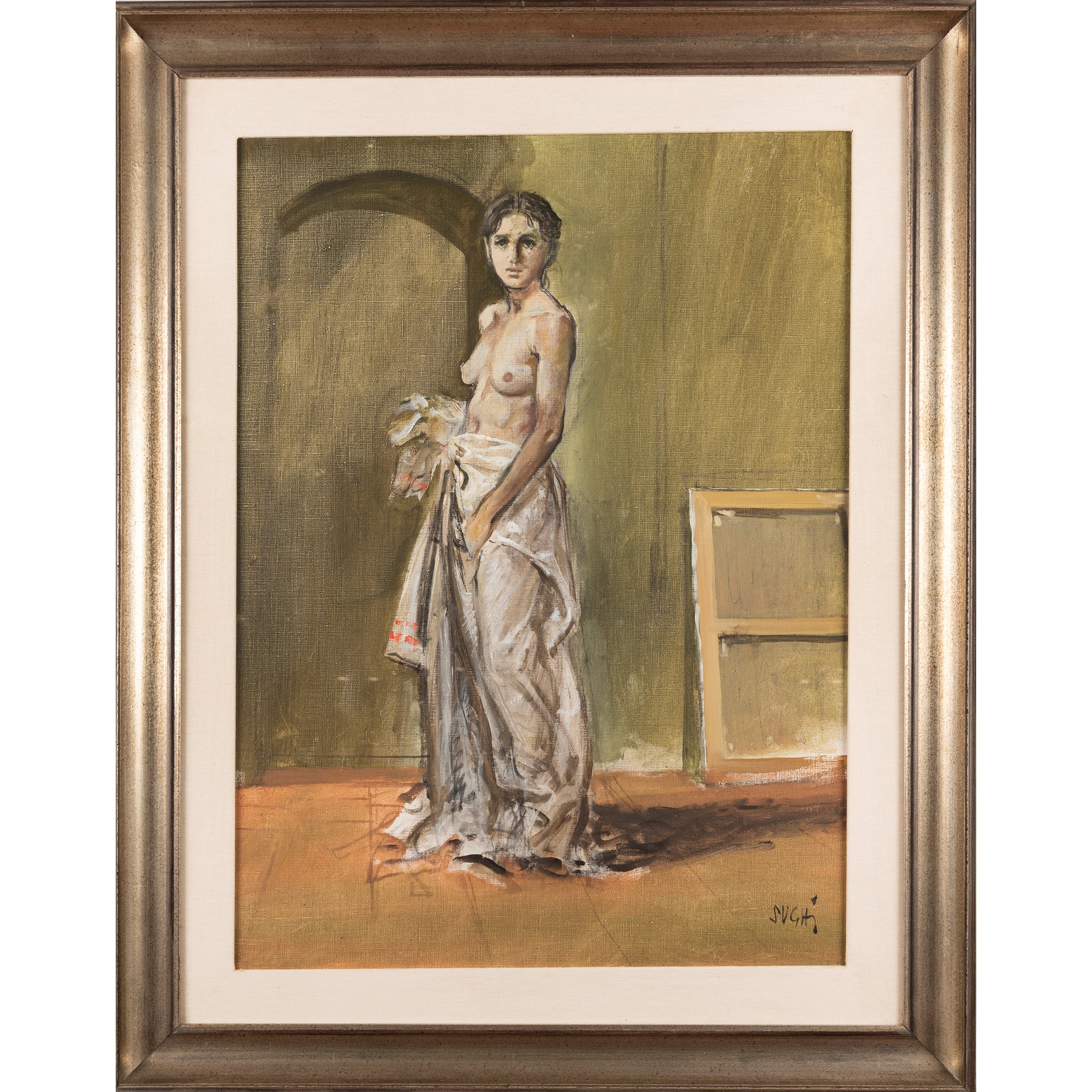 Alberto Sughi - "nudo di Donna"