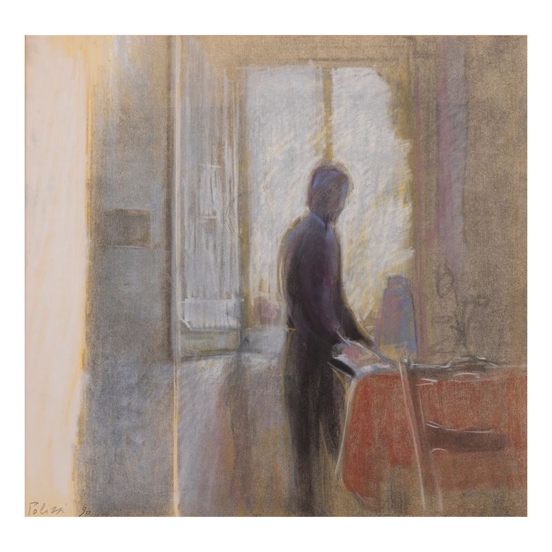 Franco Polizzi - "figura in un Interno"