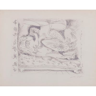 "dans L'alcove Hantée"