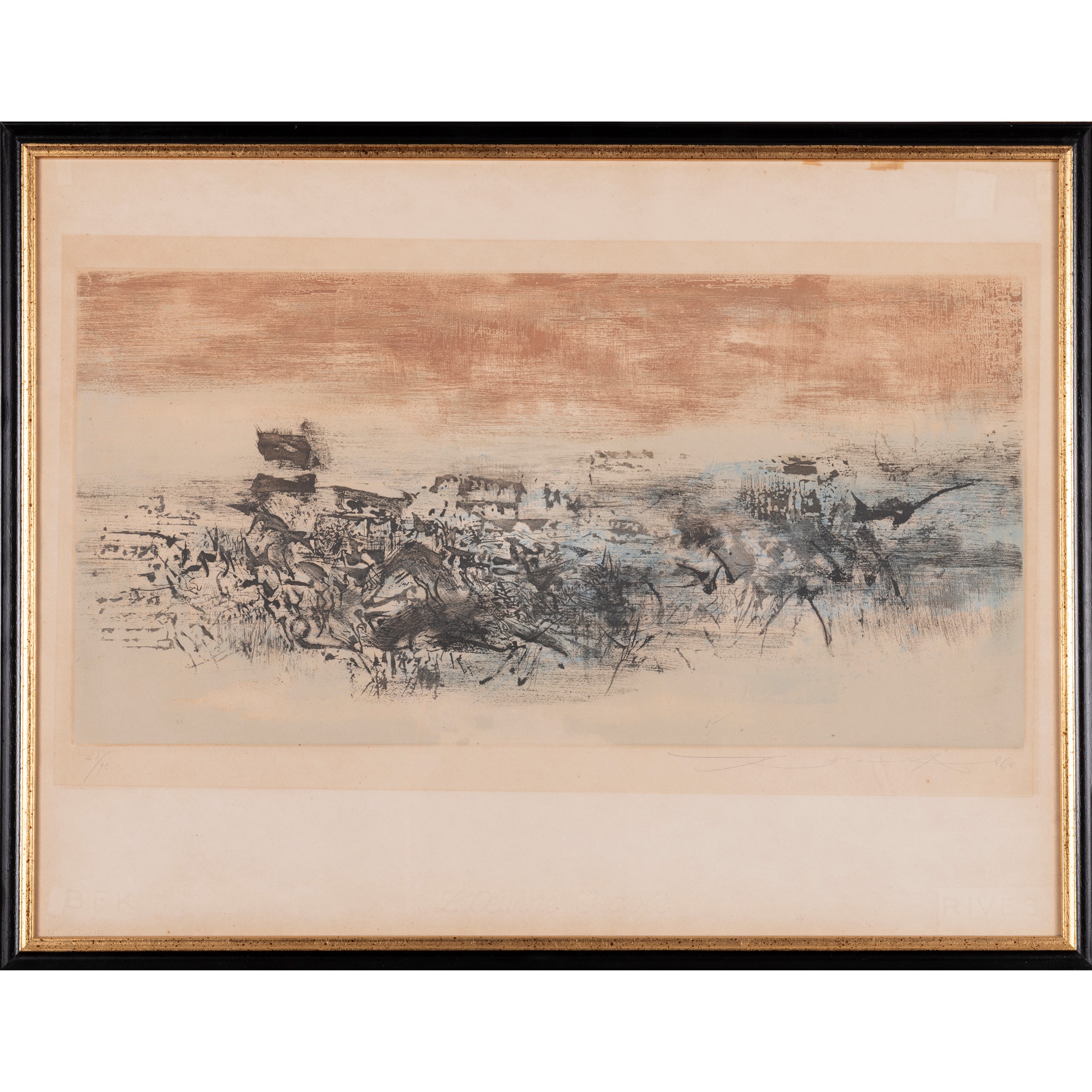 Zao Wou-ki - 'senza Titolo'