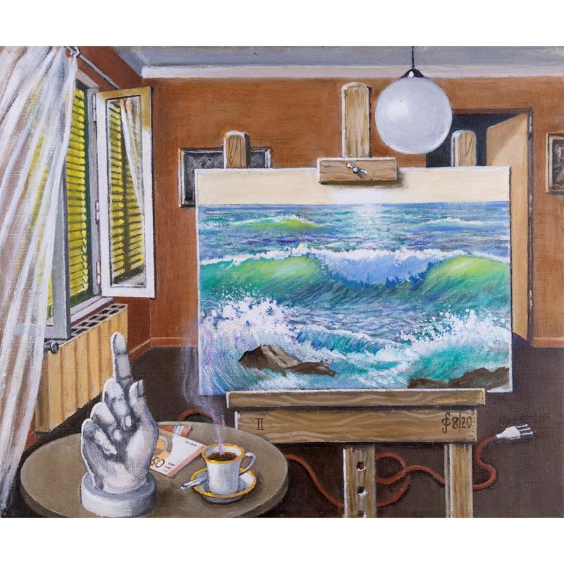 Sergio Ceccotti - "il Mare Dipinto II"