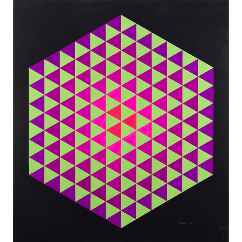 Piero Risari - "studio per Triangolo"
