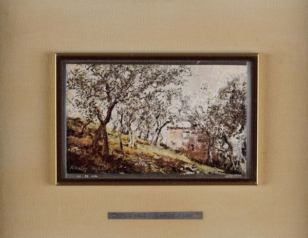 Attilio Melo  (Padova 1917 -2012)  - Auction Online Christmas Auction - Colasanti Casa d'Aste