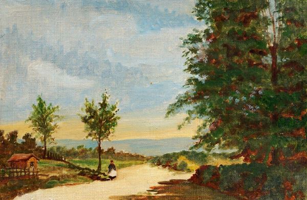 Unknown artist  (Italy, 20th century)  - Auction Online Christmas Auction - Colasanti Casa d'Aste