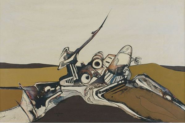 Alessandro Dall'Acqua  (Italy, 20th century)  - Auction Online Christmas Auction - Colasanti Casa d'Aste