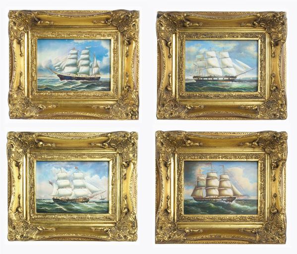 English School (4)  (20th century)  - Auction Online Christmas Auction - Colasanti Casa d'Aste