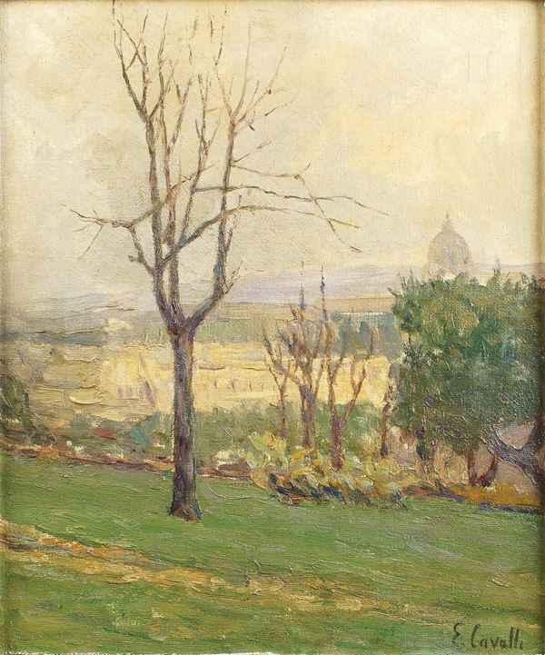 Emanuele Cavalli  (Lucera 1904 - Firenze 1981)  - Asta ASTA A TEMPO  - Colasanti Casa d'Aste