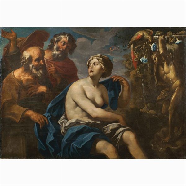 Attributed to Antonio Zanchi  (Este 1613 - 1722)  - Auction Fine Art from Villa Astor and other private collections - Colasanti Casa d'Aste