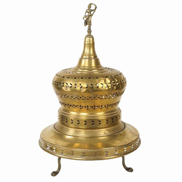 A brass brazier  (20th century)  - Auction Online Christmas Auction - Colasanti Casa d'Aste