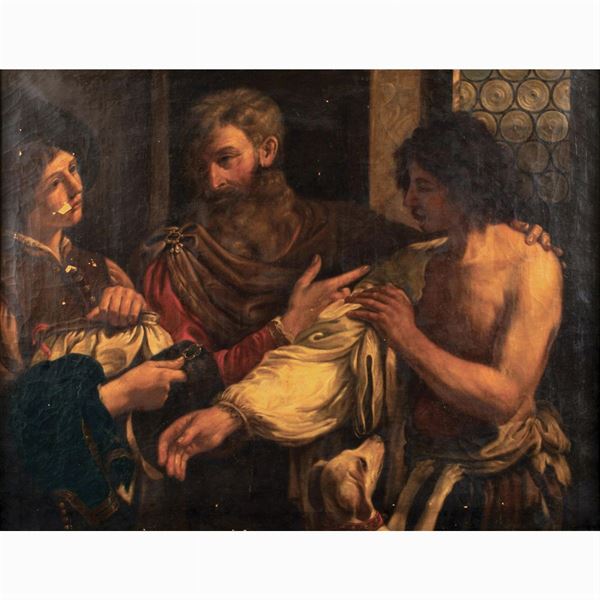 Giovanni Barbieri detto il Guercino, copia da  (XIX Sec.)  - Asta FINE ART DA VILLA ASTOR  - Colasanti Casa d'Aste