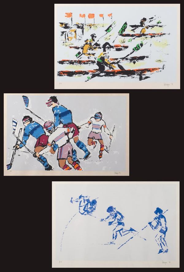 Italian artist  (20th century)  - Auction Online Christmas Auction - Colasanti Casa d'Aste
